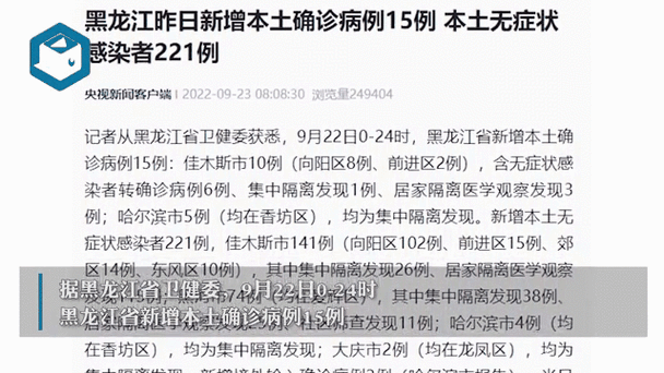 黑龙江新增8例本土病例在哪出现？速查牡丹江绥芬河风险区域官方通报更新