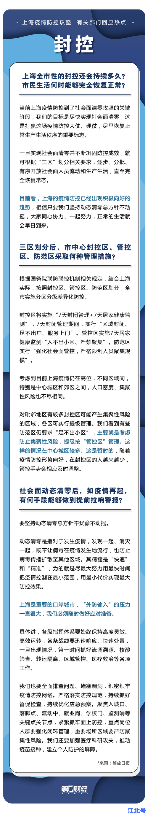 上海疫情发布会最新消息：新增轨迹、封控调整与复工复产安排全解读