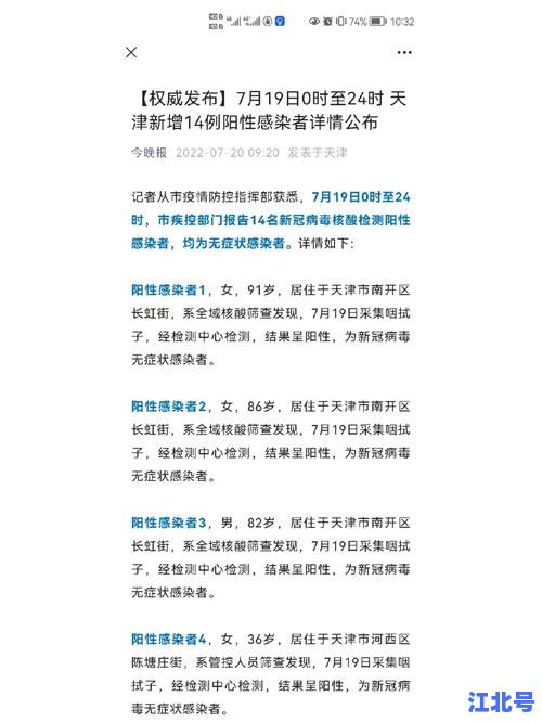 天津新增本土确诊19例病例最新通报：各区防控措施与出行健康提醒汇总2025